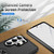 Samsung Galaxy S26 Ultra 5G Pioneer Armor Heavy Duty PC Hybrid TPU Phone Case with Holder - Black