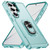 Samsung Galaxy S26 Ultra 5G Pioneer Armor Heavy Duty PC Hybrid TPU Phone Case with Holder - Green