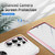 Samsung Galaxy S26 Ultra 5G Pioneer Armor Heavy Duty PC Hybrid TPU Phone Case with Holder - White+Pink