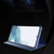 Samsung Galaxy S26 Ultra 5G Plated Mirror Horizontal Flip Leather Phone Case with Holder - Silver
