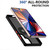 Samsung Galaxy S26 Ultra 5G Q Shadow 1 Series TPU + PC Phone Case with Ring - Royal Blue