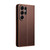 Samsung Galaxy S26 Ultra 5G QIALINO Classic Gen2 Genuine Leather Phone Case - Brown
