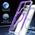Samsung Galaxy S26 Ultra 5G Qicai Two-color Transparent Magnetic Phone Case - Purple