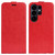 Samsung Galaxy S26 Ultra 5G R64 Texture Single Vertical Flip Leather Phone Case - Red