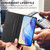 Samsung Galaxy S26 Ultra 5G RC01 Dual-Folded Magnetic Suction RFID Leather Phone Case - Black