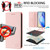 Samsung Galaxy S26 Ultra 5G RC01 Dual-Folded Magnetic Suction RFID Leather Phone Case - Pink