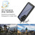 Samsung Galaxy S26 Ultra 5G RedPepper Shockproof IP68 Waterproof PC Hybrid TPU Phone Case - Black