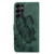 Samsung Galaxy S26 Ultra 5G Retro Skin Feel Butterflies Embossing Horizontal Flip Leather Phone Case - Green