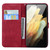 Samsung Galaxy S26 Ultra 5G Retro Skin Feel Butterflies Embossing Horizontal Flip Leather Phone Case - Red