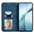 Samsung Galaxy S26 Ultra 5G Retro Skin Feel Magnetic Leather Phone Case - Blue