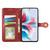 Samsung Galaxy S26 Ultra 5G Retro Solid Color Buckle Leather Phone Case - Red