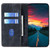 Samsung Galaxy S26 Ultra 5G RFID Anti-theft Brush Magnetic Leather Phone Case - Black