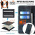 Samsung Galaxy S26 Ultra 5G RFID Anti-theft Brush Magnetic Leather Phone Case - Black