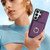 Samsung Galaxy S26 Ultra 5G RFID Anti-theft Card Ring Holder Phone Case - Dark Purple