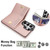 Samsung Galaxy S26 Ultra 5G RFID Anti-theft Card Ring Holder Phone Case - Rose Gold