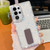Samsung Galaxy S26 Ultra 5G Rhinestone Glitter TPU 4-corners Anti-fall Phone Case with Holder - Transparent Stars