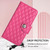 Samsung Galaxy S26 Ultra 5G Rhombic Texture Flip Leather Phone Case with Lanyard - Rose Red