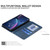 Samsung Galaxy S26 Ultra 5G Rhombus Texture Magnetic Leather Phone Case - Blue