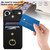 Samsung Galaxy S26 Ultra 5G Ring Holder RFID Card Slot Phone Case - Black