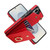 Samsung Galaxy S26 Ultra 5G Ring Holder RFID Card Slot Phone Case - Red