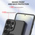 Samsung Galaxy S26 Ultra 5G Ring Shield MagSafe TPU Phone Case with 360 Degree Rotating Holder - Black