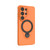 Samsung Galaxy S26 Ultra 5G Ring Shield MagSafe TPU Phone Case with 360 Degree Rotating Holder - Orange