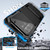 Samsung Galaxy S26 Ultra 5G R-JUST Life Waterproof Dustproof Shockproof Holder Phone Case - Black