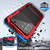 Samsung Galaxy S26 Ultra 5G R-JUST Life Waterproof Dustproof Shockproof Holder Phone Case - Red