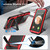Samsung Galaxy S26 Ultra 5G R-JUST Life Waterproof Dustproof Shockproof Holder Phone Case - Red