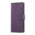 Samsung Galaxy S26 Ultra 5G Rose Flower Embossed 3-Card Slots Leather Phone Case - Deep Purple