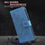 Samsung Galaxy S26 Ultra 5G Seven-petal Flowers Embossing Leather Phone Case - Blue