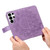 Samsung Galaxy S26 Ultra 5G Seven-petal Flowers Embossing Leather Phone Case - Light Purple
