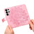 Samsung Galaxy S26 Ultra 5G Seven-petal Flowers Embossing Leather Phone Case - Rose Gold