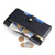 Samsung Galaxy S26 Ultra 5G Sheep Texture Cross-body Zipper Wallet Leather Phone Case - Black
