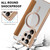Samsung Galaxy S26 Ultra 5G Shield MagSafe RFID Anti-theft Leather Phone Case - Brown
