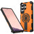 Samsung Galaxy S26 Ultra 5G Shockproof Kickstand Metallic Shaft MagSafe Phone Case - Orange