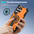 Samsung Galaxy S26 Ultra 5G Shockproof Kickstand Metallic Shaft MagSafe Phone Case - Orange