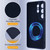 Samsung Galaxy S26 Ultra 5G Shockproof Silicone Magsafe Phone Case - Navy Blue