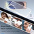 Samsung Galaxy S26 Ultra 5G Shockproof Terminator PC Integrated TPU Phone Case - Transparent Black