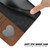 Samsung Galaxy S26 Ultra 5G Side Buckle Double Fold Hand Strap Leather Phone Case - Brown
