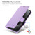 Samsung Galaxy S26 Ultra 5G Side Buckle Magnetic Frosted Leather Phone Case - Purple