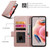Samsung Galaxy S26 Ultra 5G Side Buckle Magnetic Frosted Leather Phone Case - Rose Gold