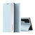 Samsung Galaxy S26 Ultra 5G Side Electroplated Adsorption Leather Phone Case - Light Blue