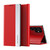 Samsung Galaxy S26 Ultra 5G Side Electroplated Adsorption Leather Phone Case - Red