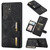 Samsung Galaxy S26 Ultra 5G Skin Feel Dream RFID Anti-theft PU Card Bag Phone Case - Black