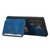 Samsung Galaxy S26 Ultra 5G Skin Feel Dream RFID Anti-theft PU Card Bag Phone Case - Peacock Blue