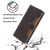 Samsung Galaxy S26 Ultra 5G Skin Feel Magnetic Buckle Leather Phone Case - Brown
