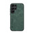 Samsung Galaxy S26 Ultra 5G Skin Feel Magnetic Leather Back Phone Case - Green