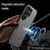 Samsung Galaxy S26 Ultra 5G Skin Feel Magnetic Leather Back Phone Case - Light Grey