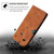 Samsung Galaxy S26 Ultra 5G Skin Feel Magnetic Leather Phone Case - Light Brown